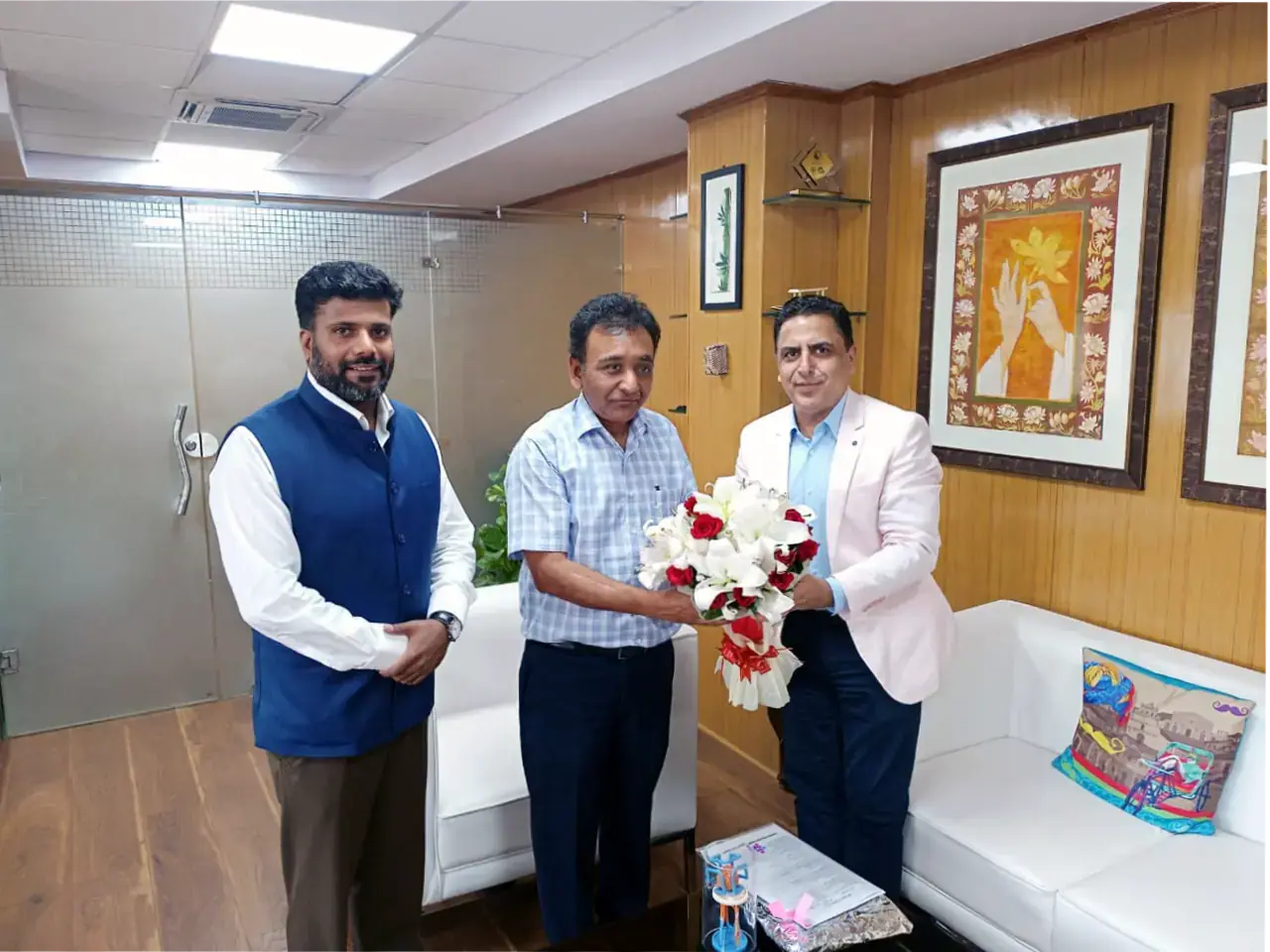 Meeting with Shri Rajesh Aggarwal -Secretary MSDE 3