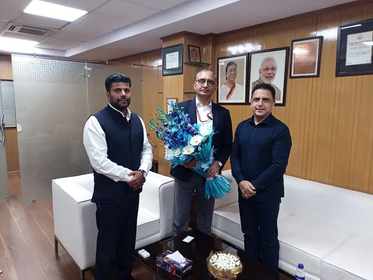Meeting with Shri Atul Kumar Tiwari-Secretary MSDE