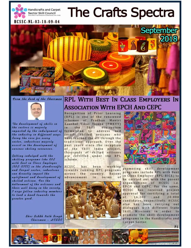 The Crafts Spectra – Newsletter Edition 5