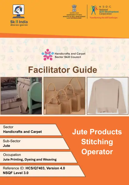 Jute Products Stitching Operator